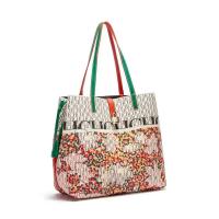 CH-Bolso tipo cubo de gran capacidad para mujer, bolso de mano de alta calidad, exquisito patrón de flores, mochila de lujo de alta gama, novedad de 2024 - details 11