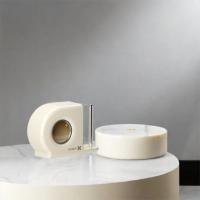 Estante de almacenamiento de película adhesiva montado en la pared, caja de almacenamiento de envoltorio para alimentos 2 en 1 a prueba de polvo, caja de almacenamiento multifuncional práctica para gorro de ducha - details 4