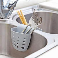 Soporte de esponja de jabón para fregadero, bolsa organizadora de utensilios, cesta de drenaje colgante para baño, estante de almacenamiento, accesorios de cocina - details 3