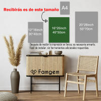 u2 acróbata para la oscuridad Lienzo Impreso Marco de Kit DIY 40x50cm - details 0