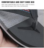 Zapatillas de hombre de alta calidad, zapatillas informales de moda para interiores, zapatillas de espiga, chanclas transpirables de playa para verano y exteriores, Zapatillas de casa - details 2