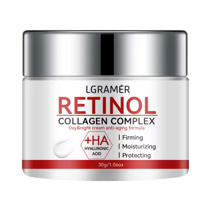 Crema reafirmante de Retinol, crema facial de colágeno para arrugas suaves, crema hidratante para blanquear, productos nutritivos para iluminar la piel - 1
