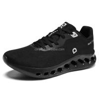 Nuevos zapatos deportivos de malla de punto ligeros EVA elásticos para correr para hombres famosos 2024 a bajo precio y alta calidad - details 5