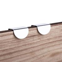 Durable práctico para cocina baño gabinete puerta organizador trasero sin perforaciones gancho para colgar ropa estante de almacenamiento gancho para llaves - details 8