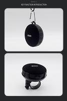 Altavoz Bluetooth para Bicicleta IPX7 - Altavoz Portátil Impermeable con Soporte, Micrófono Integrado, Estéreo, Tarjeta TF/AUX, 5W de Potencia - Ideal para Senderismo, Ducha y Piscina - details 14