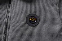 Chaquetas gruesas de lana para hombre, abrigo de PANA con cuello de piel a la moda, prendas de vestir militares informales, novedad de otoño e invierno, 2024 - details 10