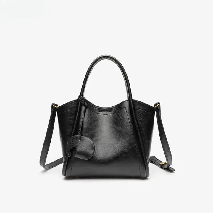 Bolso casual de mano para llevar verduras, bolso de primavera, nueva moda, versátil, bolso de hombro, bolso de mensajero simple, bolso pequeño para viajes diarios, bolso cuadrado. - 1