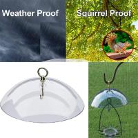 Cubierta protectora para comederos de aves, anti-ardilla cúpula protectora, 2 piezas, protección contra la lluvia - details 5