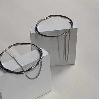 Brazalete con banda para la parte superior del brazo, cadena de metal con perlas, brazo con borla para mujer, pulsera ajustable con joyería - details 5