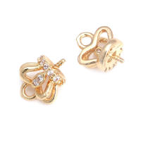 Colgante de Abalorio de Cuentas de Medio Agujero de Oro 18K Material de Metal de China - details 14