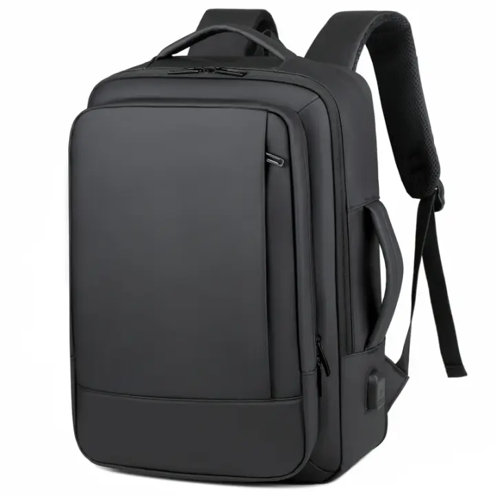 Mochila Oxford de gran capacidad para hombre, morral de viaje con carga USB, para negocios, para ordenador - 1