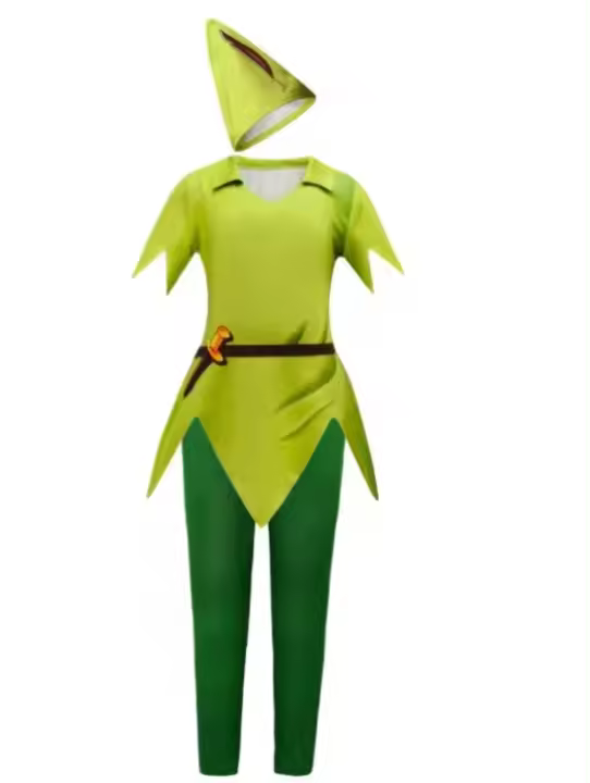 Disfraz de Halloween de Peter Pan, disfraz de Peter Fan, cosplay, disfraz de juego de rol - 1
