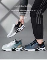 Primavera para hombre Nuevo para cojín Deportes Transpirable con cordones Zapatos para correr casuales con forro de malla - details 4