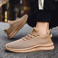 Otoño Versátil Extra Grande 45 Flyknit Deportes y Ocio 46 Zapatos de Moda de Malla Transpirable para Hombre 47 Negro - details 8