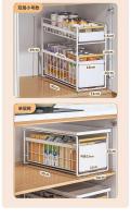 Jiahelper instalación gratuita de gabinete, marco en capas, fregadero extra grueso, estante extraíble, cesta de cocina, cajón, estante de almacenamiento - details 9