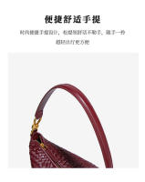 Bolso de mano informal tejido a mano para mujer, bolso sencillo para lonchera, bolso de moda para axila - details 12