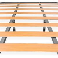 Estructura de Planchas de Acero 30x30mm con Patas Tubo de Acero Pintura Epoxy Gris Marco de Cama - details 4