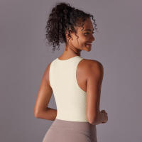 Sujetador de Yoga sin Costuras Alto Impacto Deportivo, Top de Cultivo A Prueba de Golpes, Secado Rápido, Ideal para Ciclismo y Gimnasio - details 27