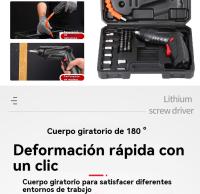 mini taladro eléctrico kit destornilladores herramientas eléctricas - details 1