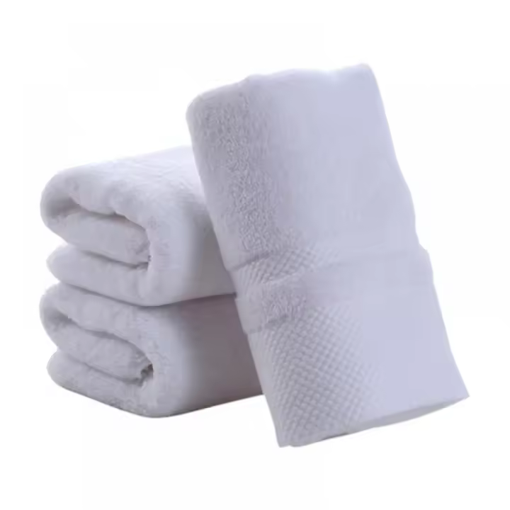 Juego de toallas de mano de algodón para baño, toalla Ultra suave y muy absorbente, para mano, cara, gimnasio y Spa - 1