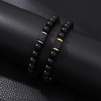 2 unids/set nuevas pulseras y collar magnéticos conjunto de pulseras de pareja de cuentas de piedra natural para hombres para mujeres cuidado de la salud ayuda a perder peso - details 6