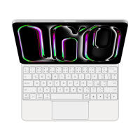 AJIUYU-Teclado mágico para iPad Pro, 13 pulgadas, M4 2024, magnético, iPad Pro 13, retroiluminación, español, Teclado inteligente, funda Folio - details 1