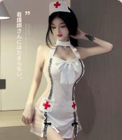 Sexo lencería enfermera uniforme seducción traje libre de pasión juego de rol - details 1