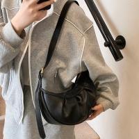 Bolso cruzado plisado de estilo coreano, bolso ligero de Color sólido de PU, bolso de mano de cuero suave, bolso de hombro para mujer - details 14