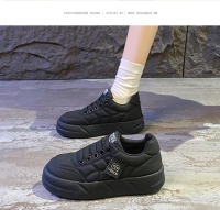 Nuevos zapatos de suela gruesa que aumentan la altura, zapatos versátiles de plataforma tipo muffin para mujer - details 17