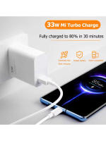 Kit de Carga Rápida Xiaomi 33W Cable Tipo C de 6A Compatible con Mi 10T POCO X3 NFC X4 Redmi K30 K40 Note 9 10 11 pro Accesorios de Electrónica - details 5