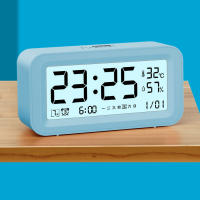 Despertador Digital LED con retroiluminación, despertador electrónico multifunción de escritorio, calendario de tiempo de datos, reloj de mesa - details 5