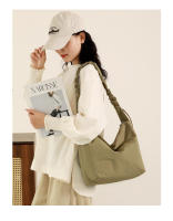 Nuevo mensajero tendencia de moda para mujer bolso de estilo perezoso versión literaria coreana bolso de hombro de gran capacidad - details 2