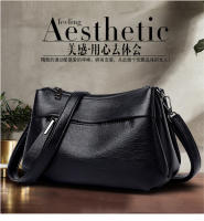 Nuevo bolso de mujer de mediana edad bolso de mensajero de hombro de moda tendencia simple bolso de madre bolso versátil atmosférico - details 1