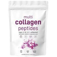 Varios polvos de péptidos de colágeno empaquetados en bolsas. - details 1