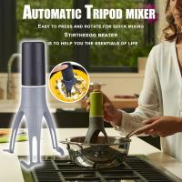 Agitador automático ajustable, batidor de huevos eléctrico, batidores de huevos triangulares, salsas, sopa, mezclador de alimentos, utensilios para hornear de cocina - details 4