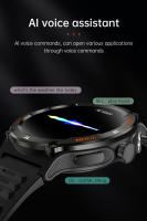 2025 Nuevo Modelo Reloj inteligente Militar Multifuncional Para Hombres Y Mujeres Pantalla AMOLED De 1,53 Pulgadas Equipada Con llamada De Linterna LED Asistente De Voz 100 + Modo  Deportivo Asistente De Salud Brújula  Lmpermeable Batería De 500Ma - details 11