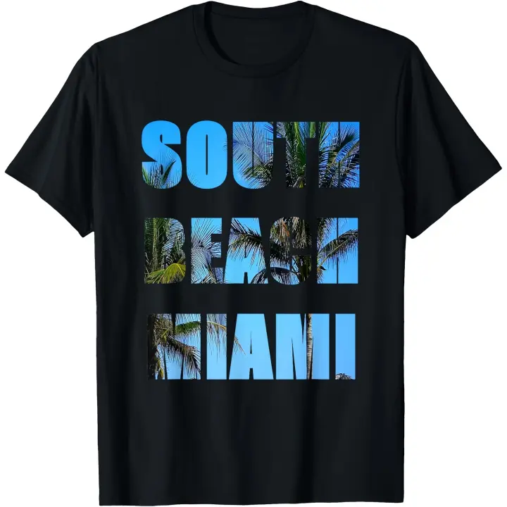 Camiseta South Beach Miami para hombre - 1