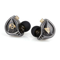 QKZ x HBB Wired Earphone 10mm Titanium-Coated Diaphragm HiFi 3.5mmAUX In-Ear Monitor Headset Semi-open Cavity CNC Aluminum Alloy - details 24