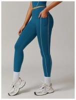 Pantalones de Yoga de cintura alta con sensación de nube para mujer, pantalones deportivos de secado rápido para correr, ropa exterior de ocio, pantalones de chándal ajustados - details 7