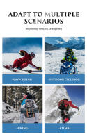 Gafas de esquí de una sola capa antivaho, gafas de Snowboard para nieve, gafas de moto de nieve, gafas de esquí para deportes al aire libre, nuevas - details 7