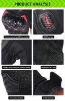 Guantes de Motocicleta SUOMY para Verano para Hombres Medio Dedo Antideslizante Transpirable para Carreras Fuera de Carretera Sin Dedos - details 8