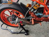Escape de Motocicleta de Acero Inoxidable Respace Tubo de Escape Redondo para Motocross y Carreras - details 8