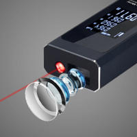 Mini telémetro láser de 40M, cinta métrica Digital, regla láser, carga USB, fuselaje de aleación de aluminio, medidor de distancia láser Digital portátil - details 9