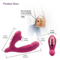 Embalaje privado Vibrador de succión de vagina sexy 10 velocidades Vibración Succión oral Estimulación del clítoris Masturbación femenina Juguetes sexuales eróticos para adultos - details 5