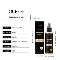 Mascarilla iluminadora de tono de piel hidratante de larga duración que ilumina el brillo, spray ennegrecimiento suave y brillante - details 0
