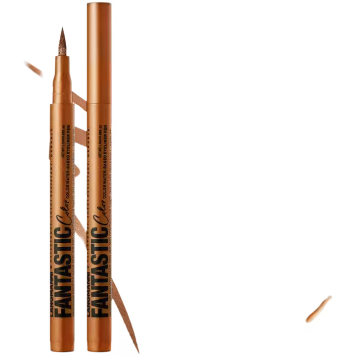 Pluma de Eyeliner Líquida Ultra-delgada Bronceado Oro Marrón A Prueba de Agua 12 Colores - 1