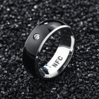 Anillo con tecnología NFC, anillo deportivo, anillo con tecnología inteligente NFC de acero inoxidable - details 12