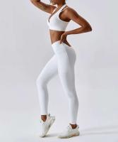 Conjunto de yoga sin costuras de 2 piezas para mujer, sujetador para gimnasio y correr, ropa deportiva, body, sujetador deportivo - details 30