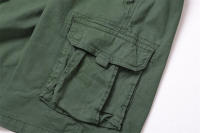 Pantalones Cargo de Algodón 100% para Hombres Cintura Elástica, Múltiples Bolsillos, Estilo Táctico Militar de Verano - details 17