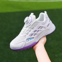 Nuevas zapatillas de fútbol para niños, calzado con botón giratorio, con Las uñas rotas - details 8